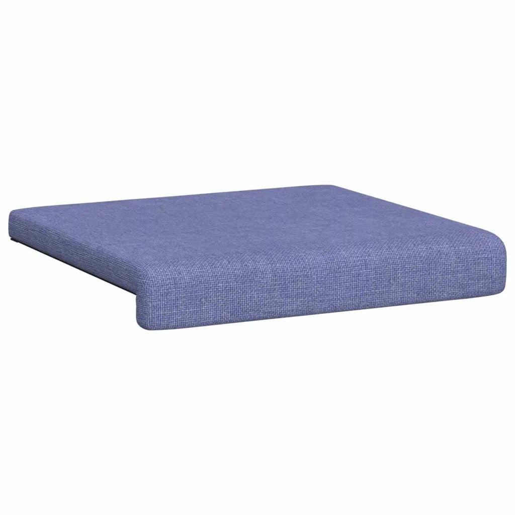 Cuscino per panchina 2 pcs Tessuto Blu jeans Profondità 35 cm 42043020