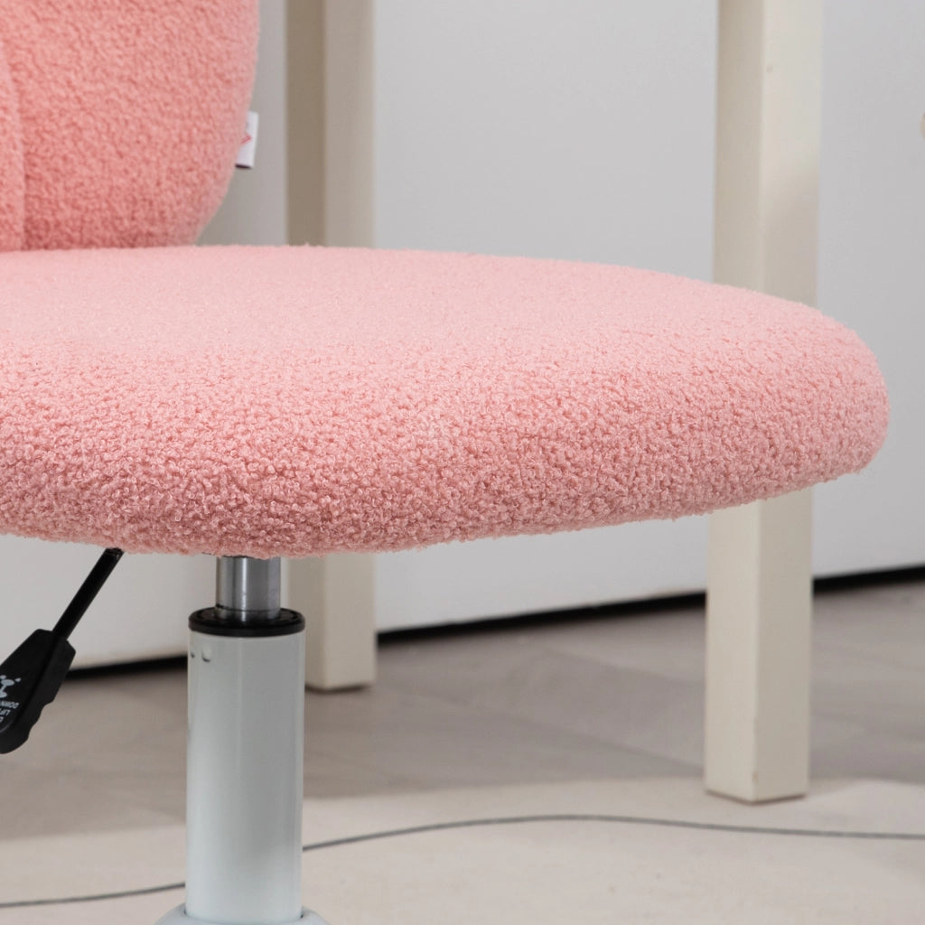 Sedia per bambini con schienale a forma di orso e seduta regolabile in altezza ¨C zephmum ¨C rosa