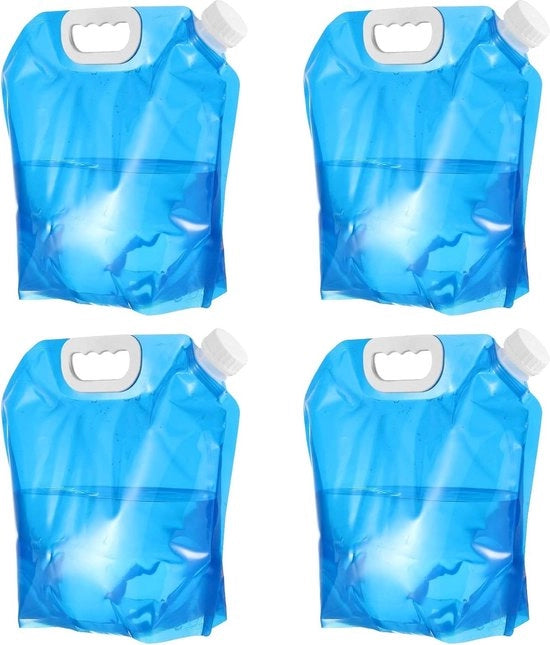 Zak da 5L per l'acqua portatile - contenitore trasportatore per bicicletta sport, campeggio - blu