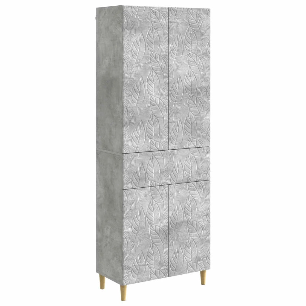 Set di armadi 2 pcs Grigio Cemento Legno ingegnerizzato 3416748