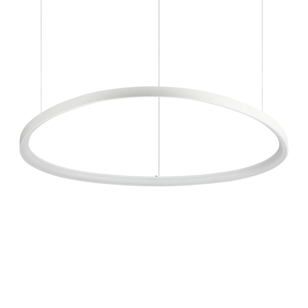 Lampada A Sospensione Gemini 1 Luce Led Integrato Bianco 78W Ip20