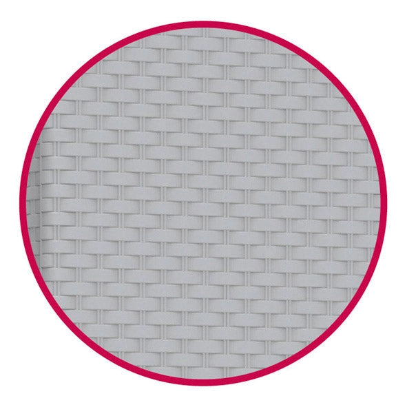 Armadio Modulare da Esterno 68x37,5x91,5 cm 2 Ante 1 Ripiano in Polipropilene Jrattan Tortora e Grigio