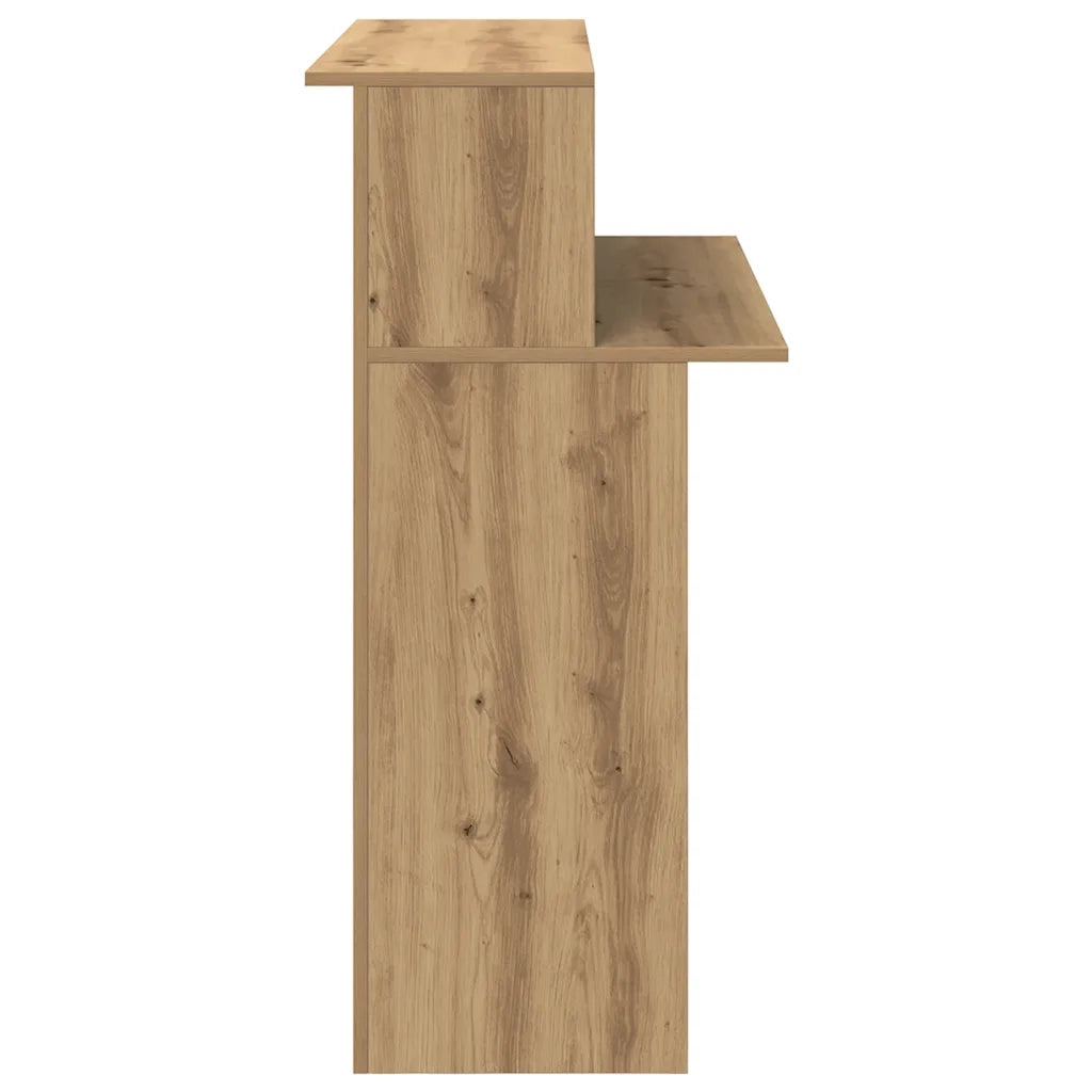 Banco Reception Rovere Artigianale 100x50x103,5cm in Truciolato 859032