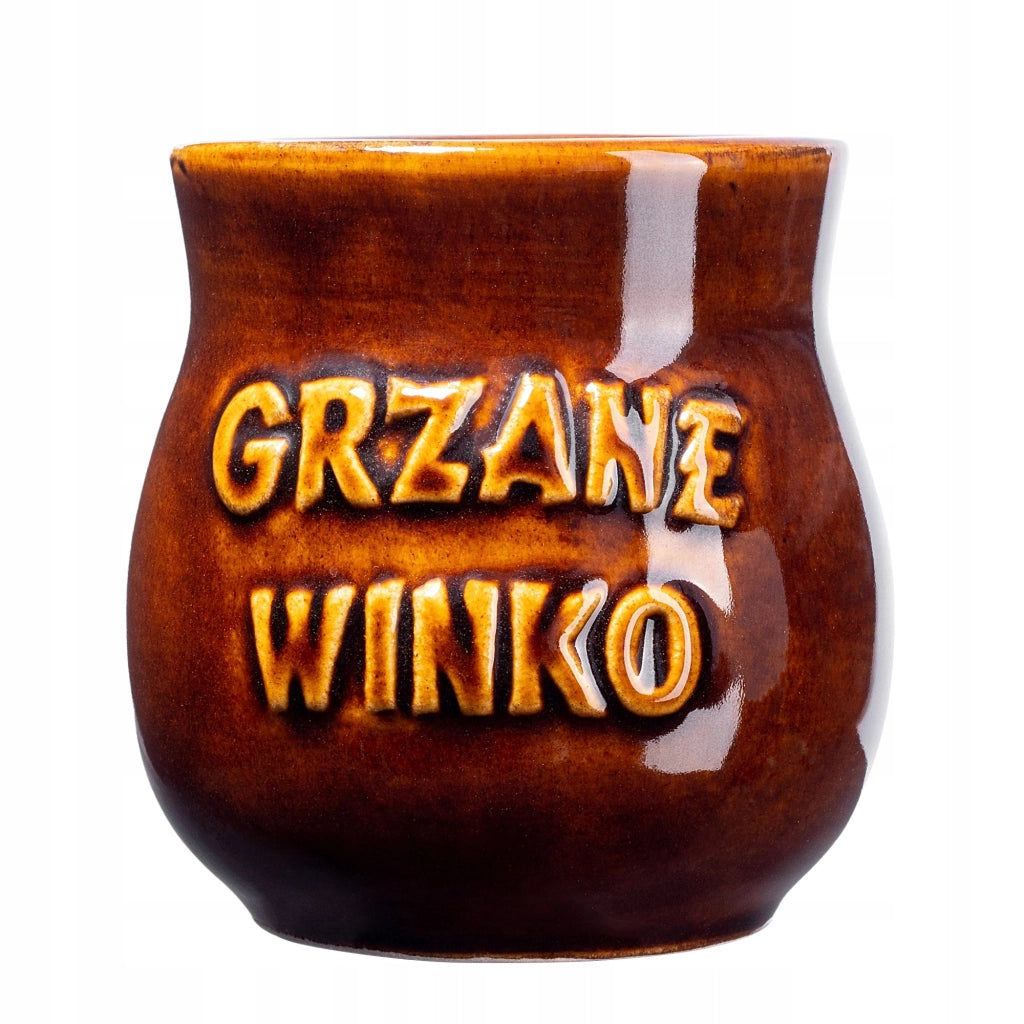 Set di 4 tazze da vin brulé KADAX da 250 ml in gres.
