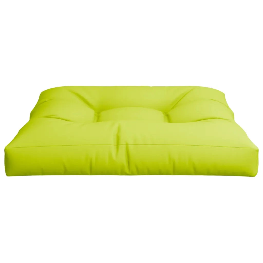 Cuscino per Divano Pallet Verde Brillante 80x80x12 cm 360502