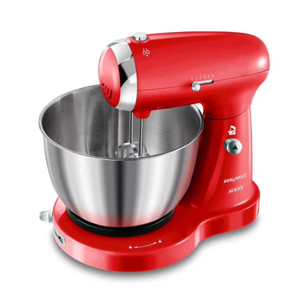 Impastatrice e Frullatore 3-in-1 - Rosso