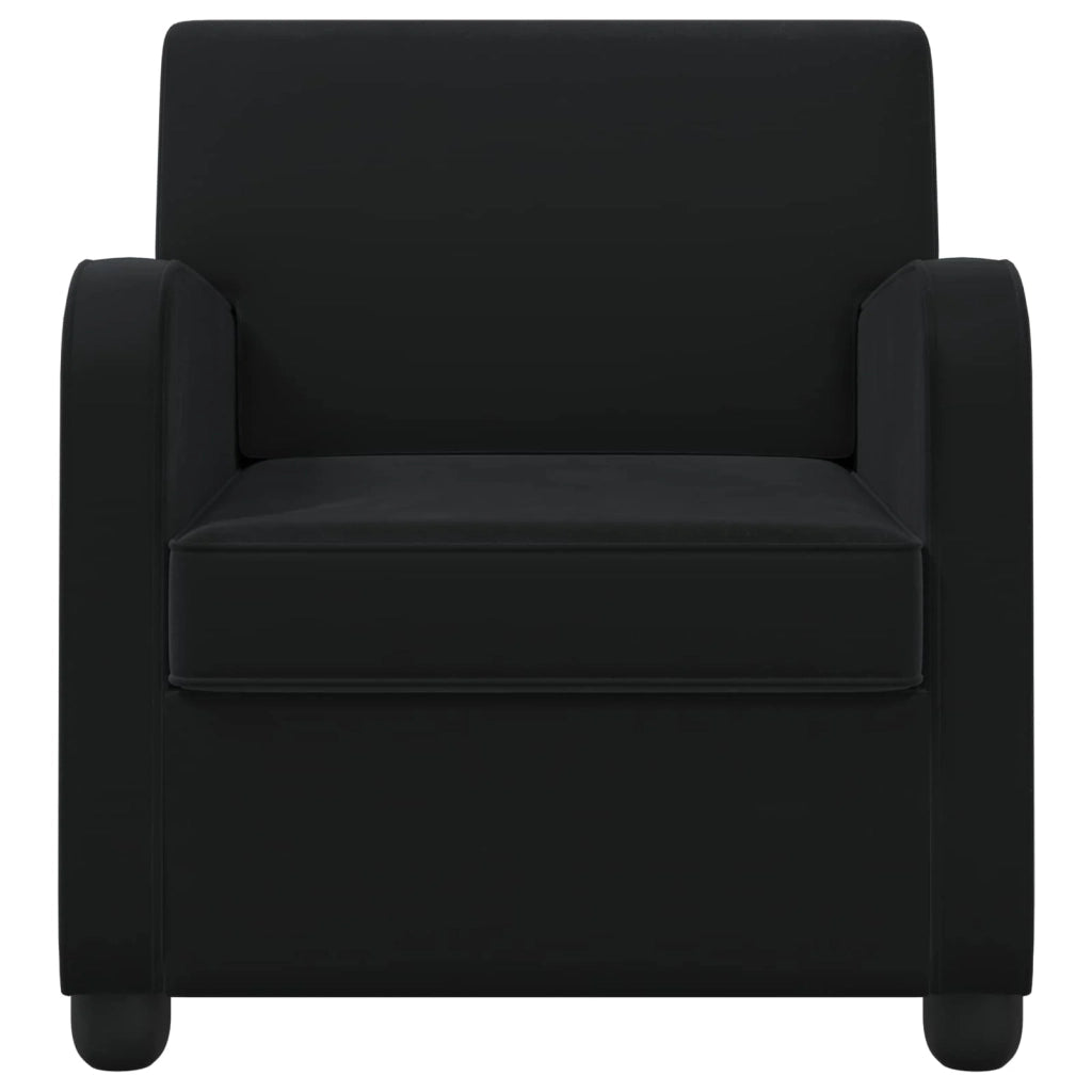 Poltrona Nero Velluto 42043418