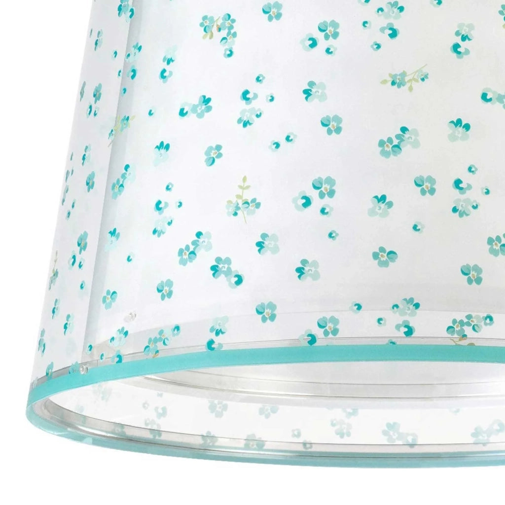 LÚZETE - LAMPADA A SOSPENSIONE PER BAMBINI DREAM FLOWERS E27 VERDE
