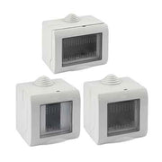 CONTENITORE DA PARETE PER APPARECCHI IP55 'EASY' 3 Posti - EC ELETTROCANALI
