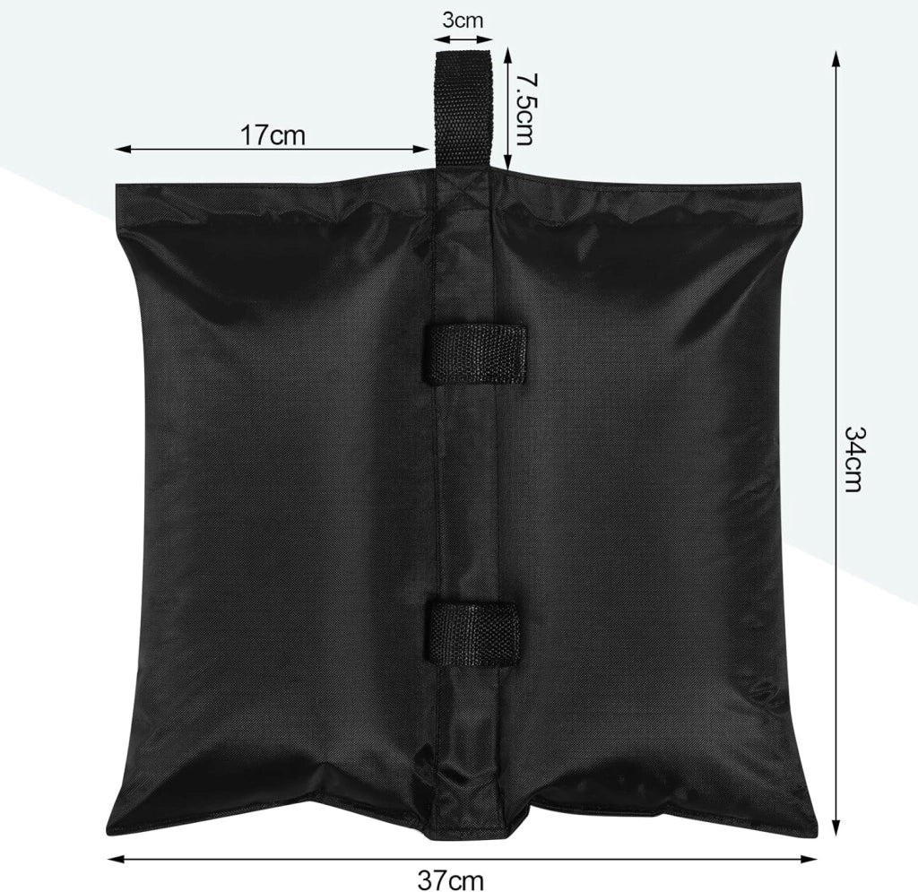 Gazebo Pieghevole da Giardino, Gazebo Idrorepellente Pop Up da 3x6m con Pannelli Laterali, Tendone da Esterno, Altezza Regolabile,Set di 4 Sacchi di Sabbia,con Custodia Grigio