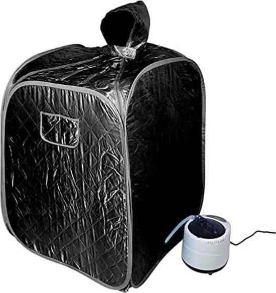 Sauna mobile - Sauna portatile - Tenda sauna - 80x80x100cm - Nero