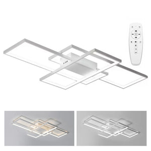 Plafoniera Moderna A Led + Telecomando App660 Bianco