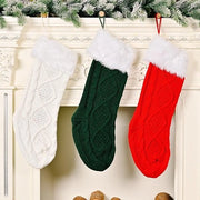 3 x Magliette per Albero di Natale con Motivi Natalizi (Rosso, Bianco, Verde)