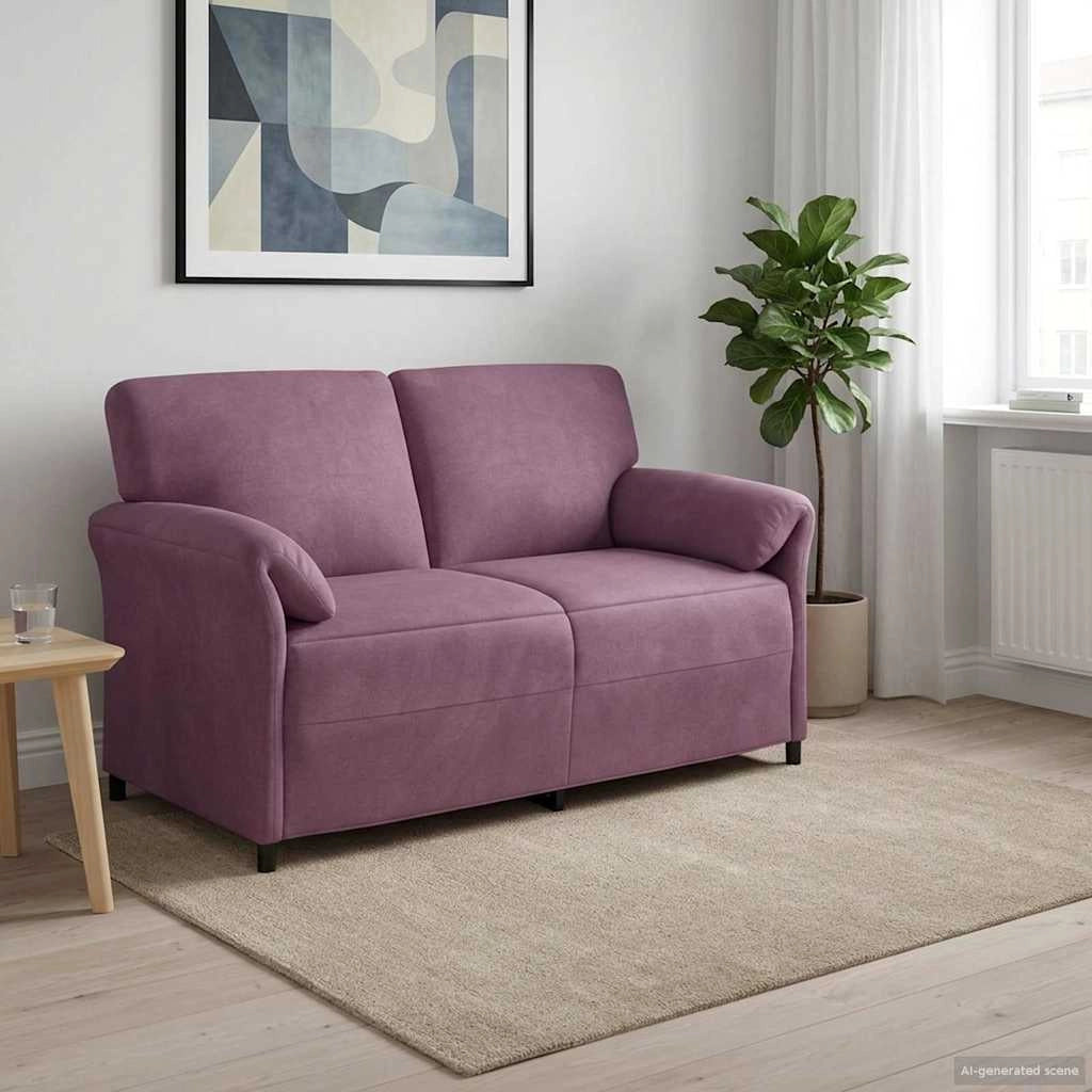 Divano a 2 Posti Viola 158 x 83 x 95 cm Velluto 42033966
