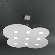 CLOUD SOSPENSIONE 9 LUCI GRIGIO 1128-S9-GR