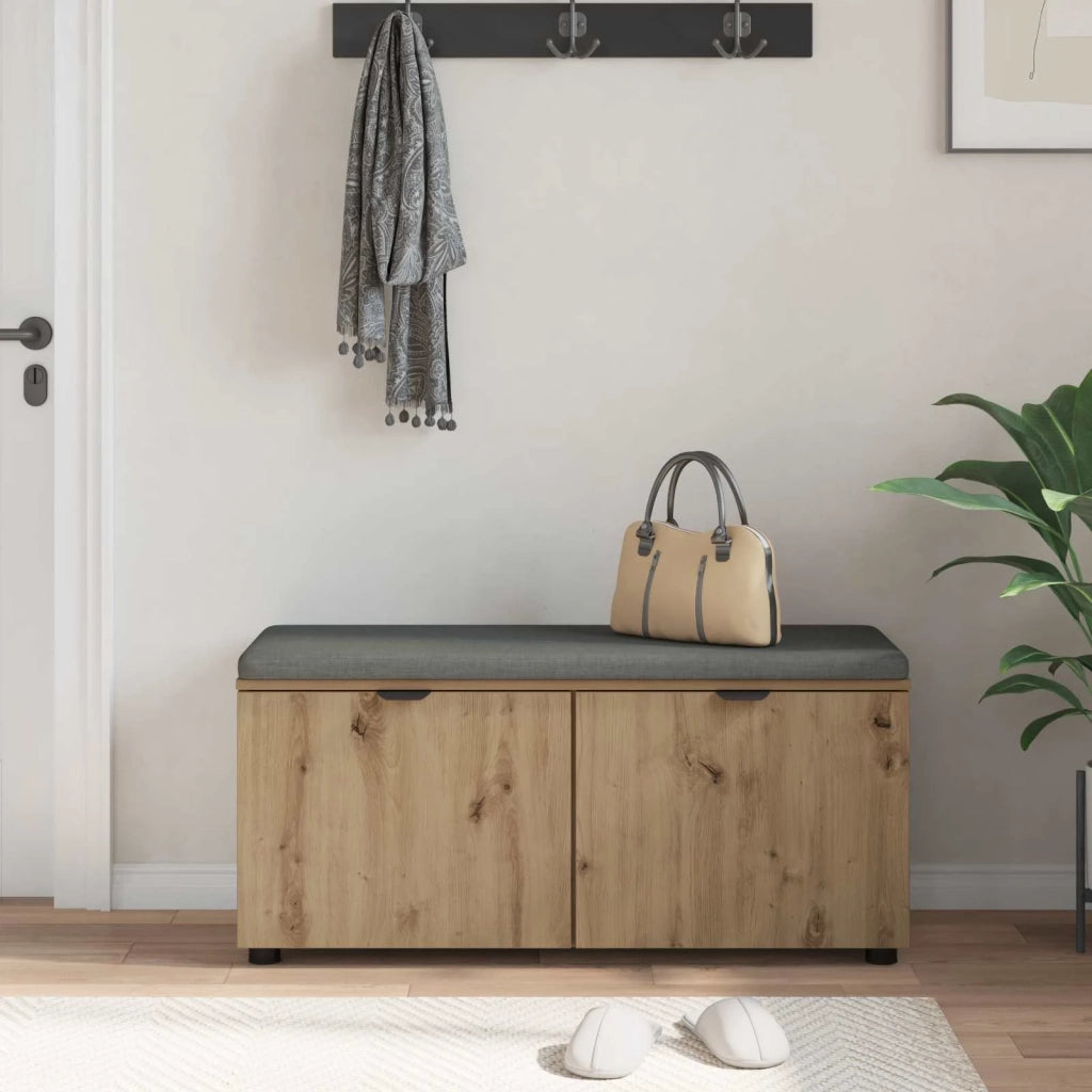 Panca per ingresso Rovere Artigianale 100 x 38 x 46 cm 891495