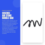 Sostituto di ossigeno per acquario/piscina - Flessibile - Facile da pulire - Espulsione di gas uniforme - Bubblastato