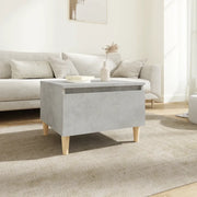 Tavolino-Tavolino da soggiorno-Tavolo Grigio Cemento 50x46x35 cm in Legno Multistrato 964531