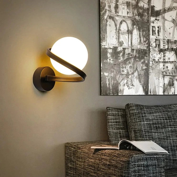 Lampada Da Parete APP1209-1W Black