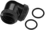Connettore a 90 gradi in rame verniciato - sigillazione a silicone - raffreddamento ad acqua - diametro esterno 16 mm - alta qualità - connettore per tubo