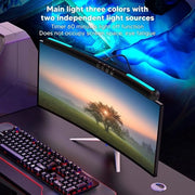 Barra di Illuminazione per Monitor - Lampada per Laptop - Lampada per PC - Barra di Illuminazione per Monitor - Illuminazione per il Bureau - Illuminazione per il Lavoro da Casa