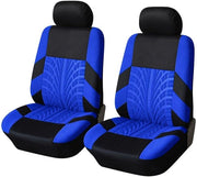Set di 2 Coperture per Sedile Anteriore Universali - Tessuto Resistente - Capacità di Respiro - Protezione contro Macchie