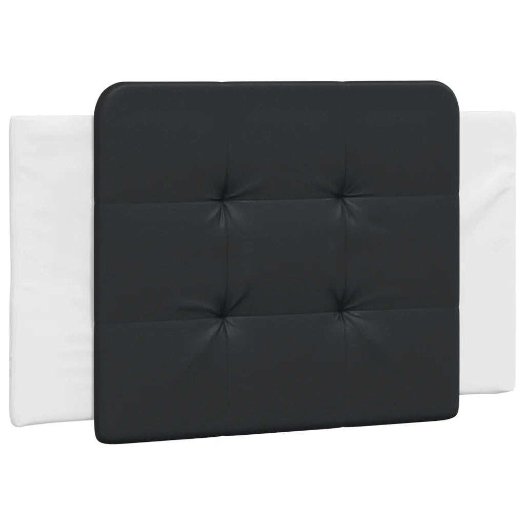Giroletto senza Materasso Zadar Nero e Bianco 80x200 cm in Similpelle