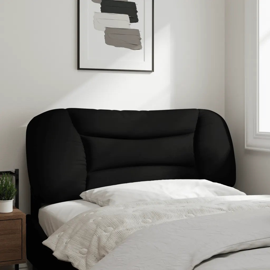 Cuscino Testiera Hvar Nero 100 cm in Tessuto CFW5225528