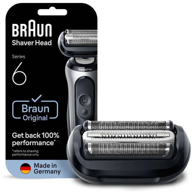 Braun Testina di Ricambio Series 5-6 64B Nera
