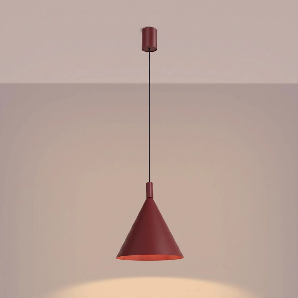 Lampada a sospensione NOX 25 bordeaux