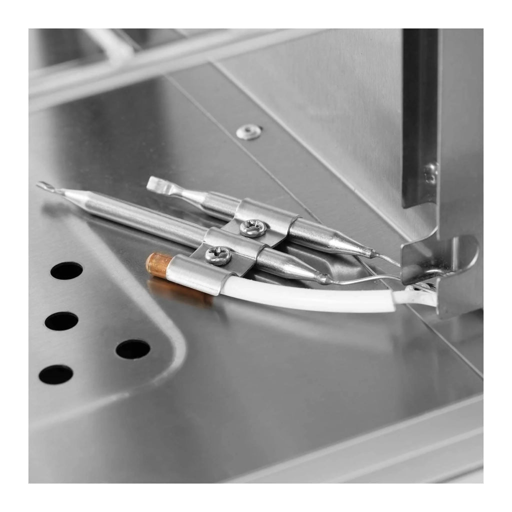 Vetrina riscaldata/scaldavivande (1000 watt 30-85°C 3 ripiani da 56,6 x 30 cm) 14_0004360