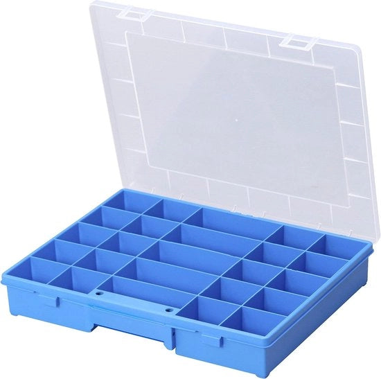 Scatola di organizzazione con separazione per attrezzi manuali