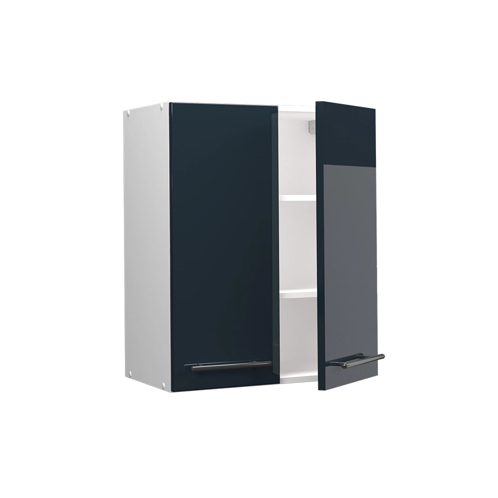 Vicco Pensile da cucina Blu scuro lucido 60 cm
