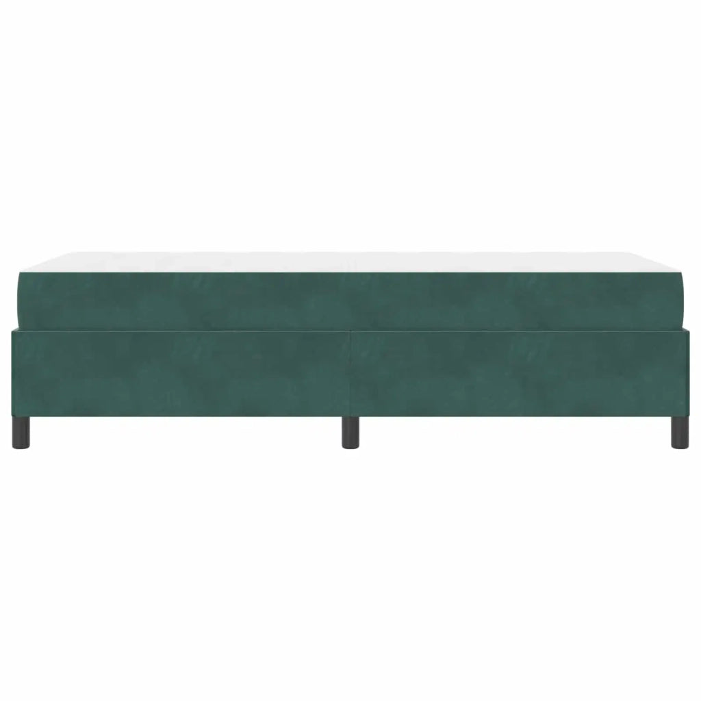Struttura del letto-Giroletto Verde Scuro 90 x 200 cm Tessuto 930162