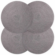 Sottobicchieri in juta 4 pcs Grigio Ø 30 cm 100% Juta Tossa 42012305