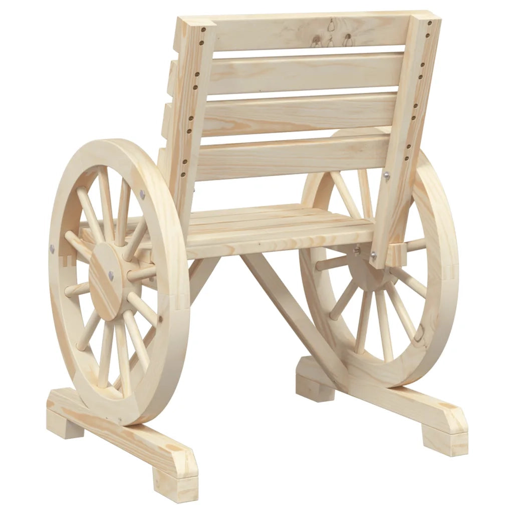 Sedia da patio-Sedie da Giardino 2 pz 58x58x78,5 cm in Legno Massello di Abete 686838