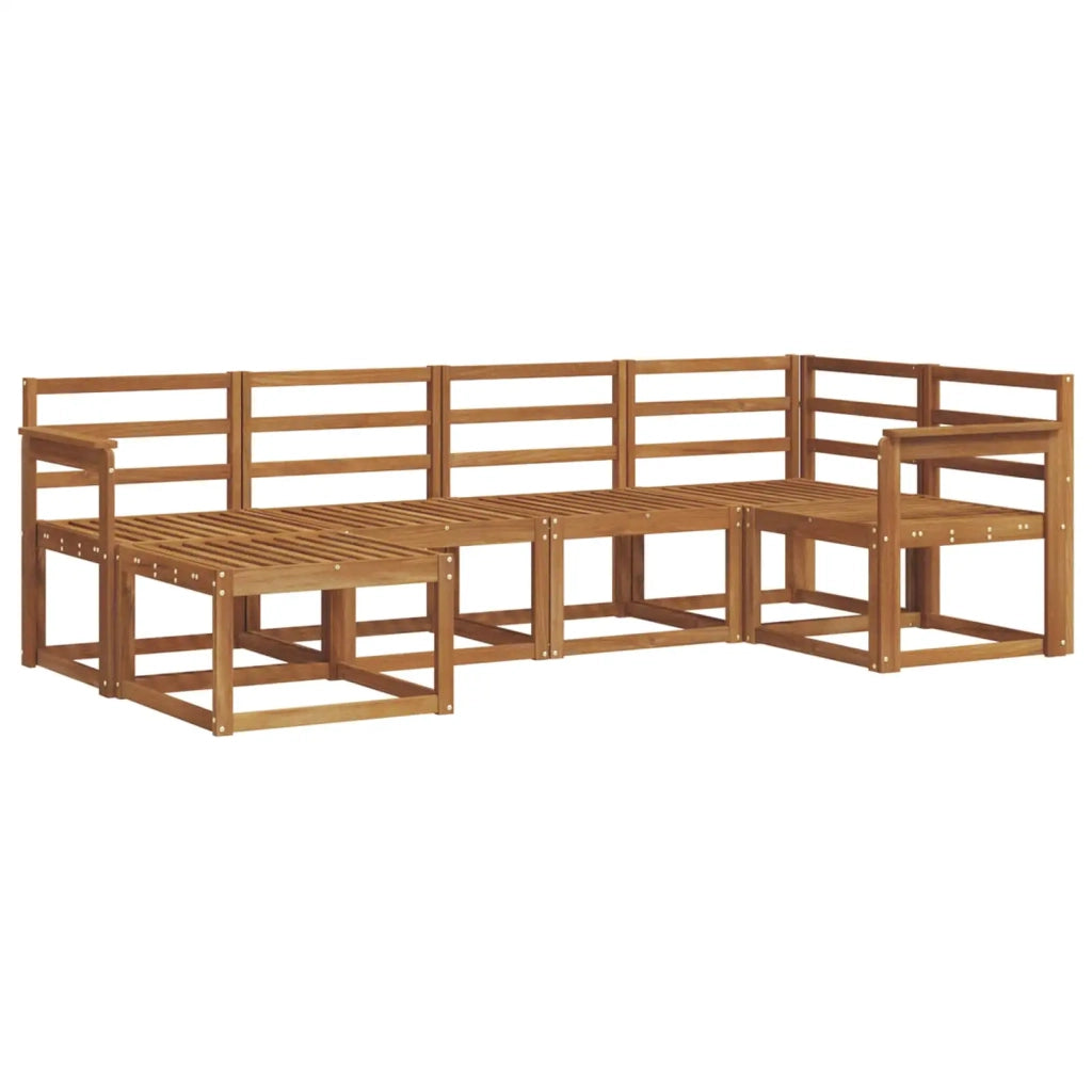 Set di divani da esterno 6 pcs Naturale 3366627