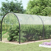 vidaXL Telone Trasparente con Occhielli 6x12 m in PVC
