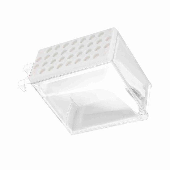 Dispensatore di Watten in Rolo - Materiale Cotonato - Contenitore di Archiviazione - Supporto per Rolo di Watten - Piatto Antiscivolo in Gomma - Per Uso Professionale e Casalingo