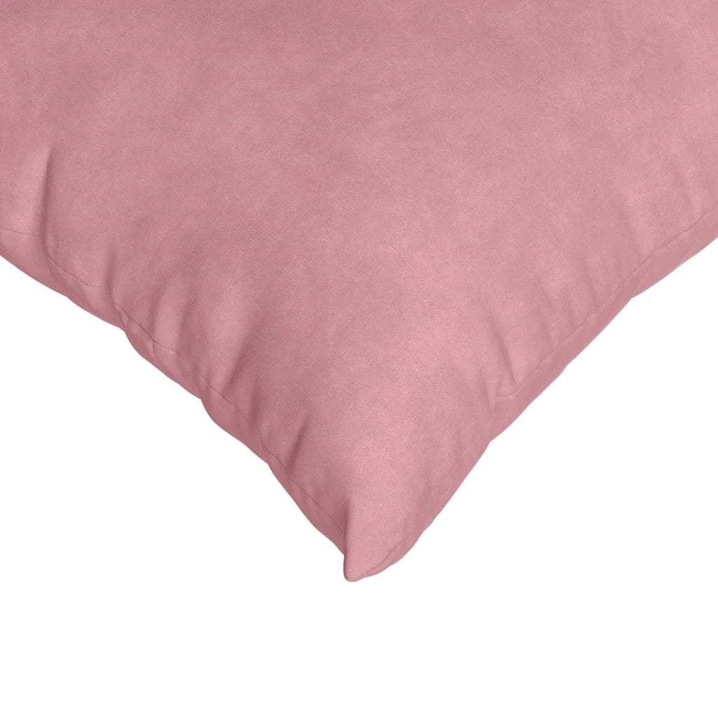 Cuscini da Divano 2 pcs Rosa 80 x 80 cm Tessuto in Cords 42014061
