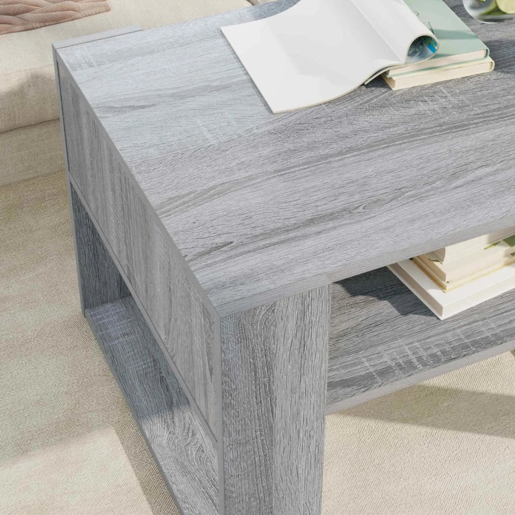 Tavolino da salotto Grigio Sonoma 66 x 53 x 45 cm 8000105