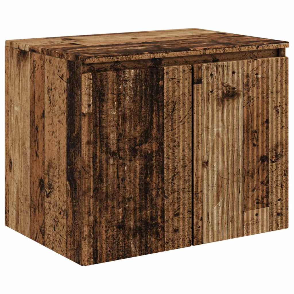 Set di mobili per il bagno Legno antico Legno ingegnerizzato 3404338