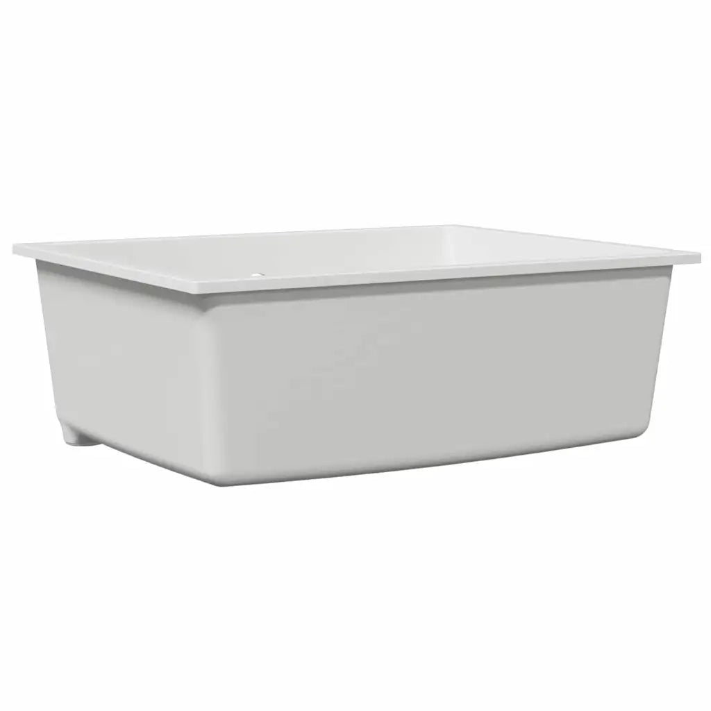Lavello da cucina Bianco 54 x 44 x 20 cm Granito CFW8183611