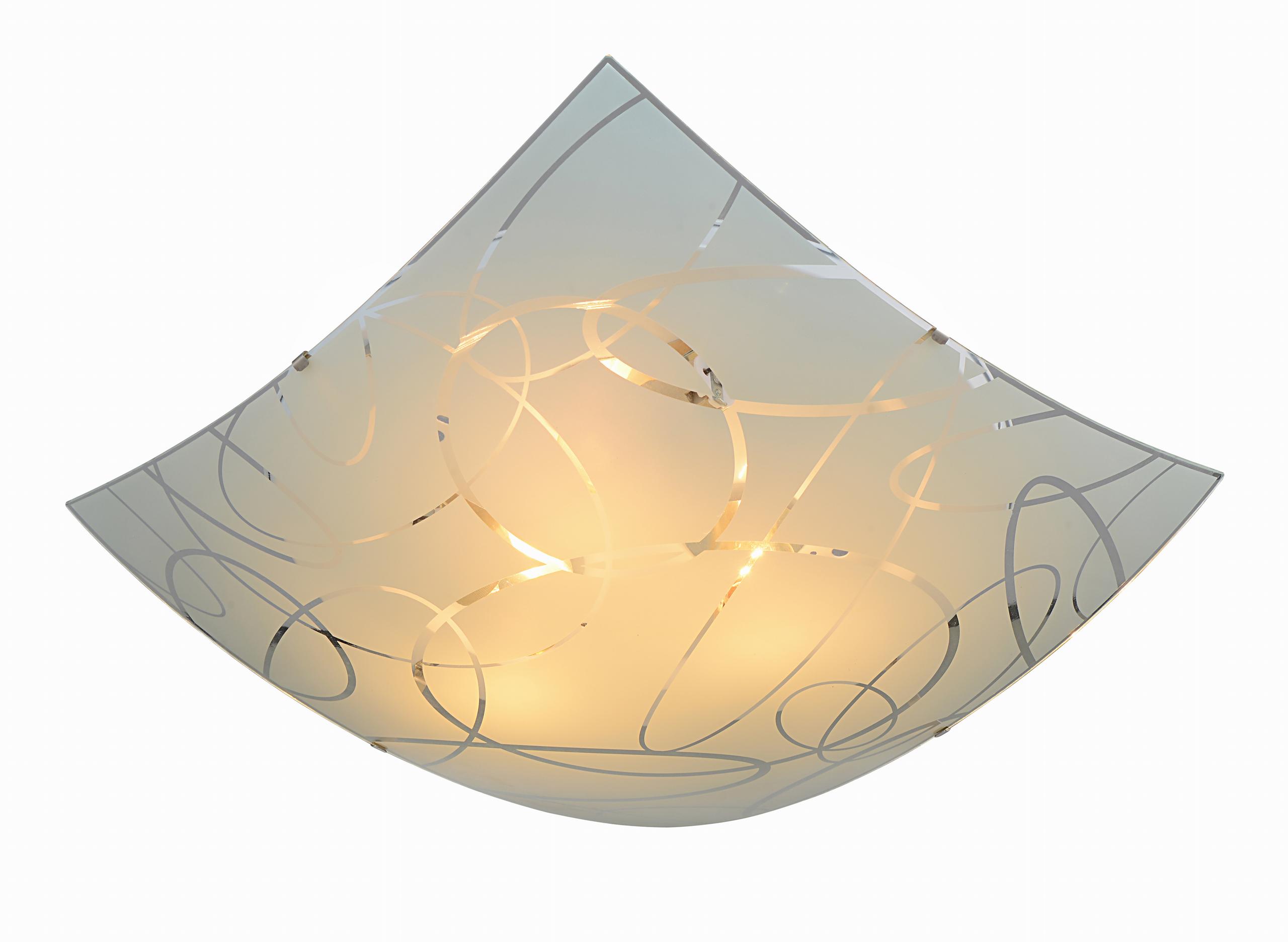 Plafoniera da Interno  E27 in Metallo Bianco