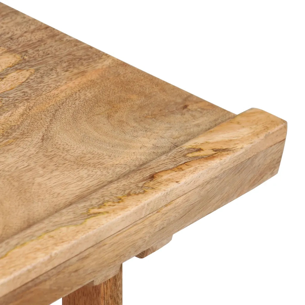 Tavolo da Disegno in Legno Massello di Mango 116x50x76 cm 244948