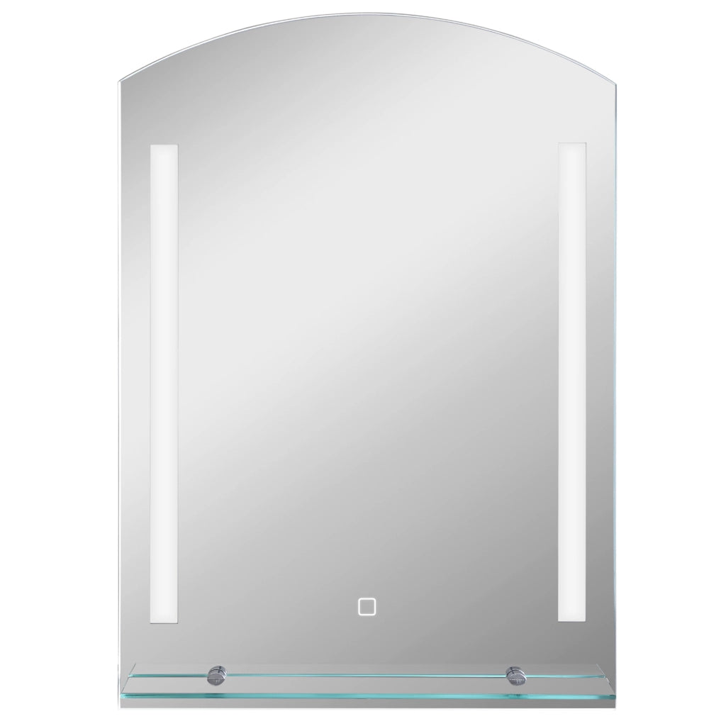 Specchio Bagno con Luce LED ¨C zephmum ¨C 70x50 cm Bianco