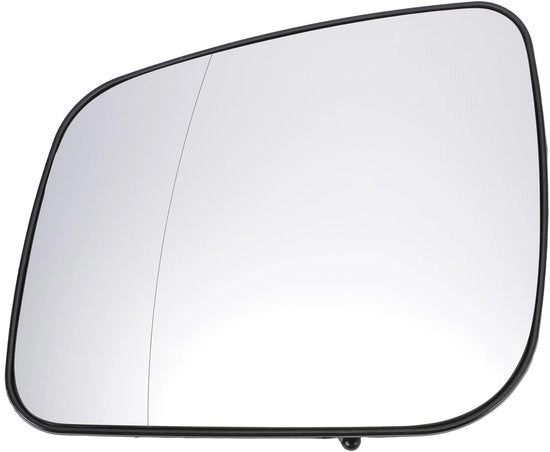 Specchio Retrovisore Lato Sinistro Destra - Asferico - Riscaldabile - Bianco - Vetro di Ricambio - Adatto per Mercedes A Class W...