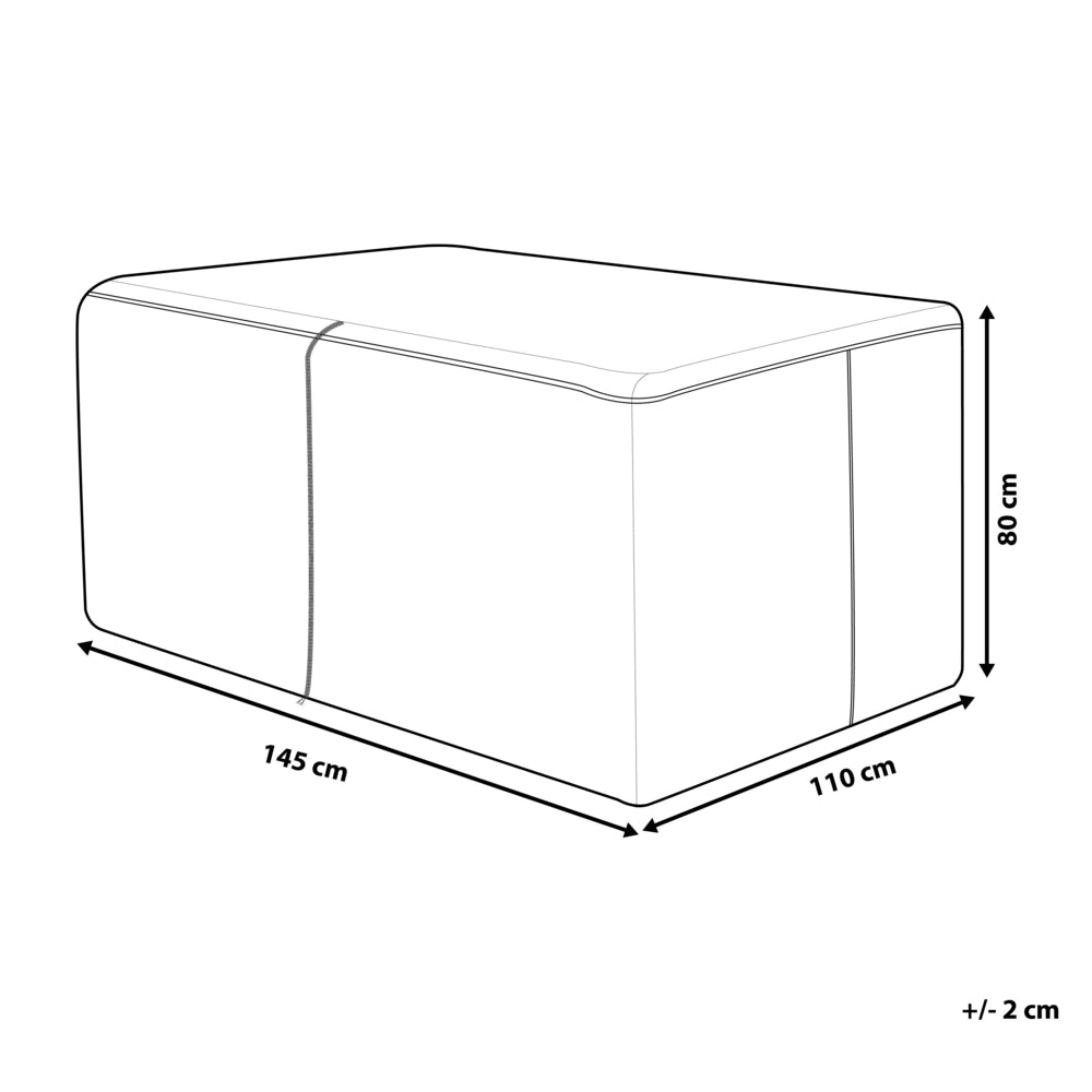 Telo Impermeabile copertura protezione per Arredi da Giardino 145 x 110 x 80 cm