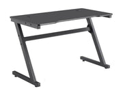 TAVOLO DENVER DA GAMING 60 X 100 X 75 CM IN COLORE NERO