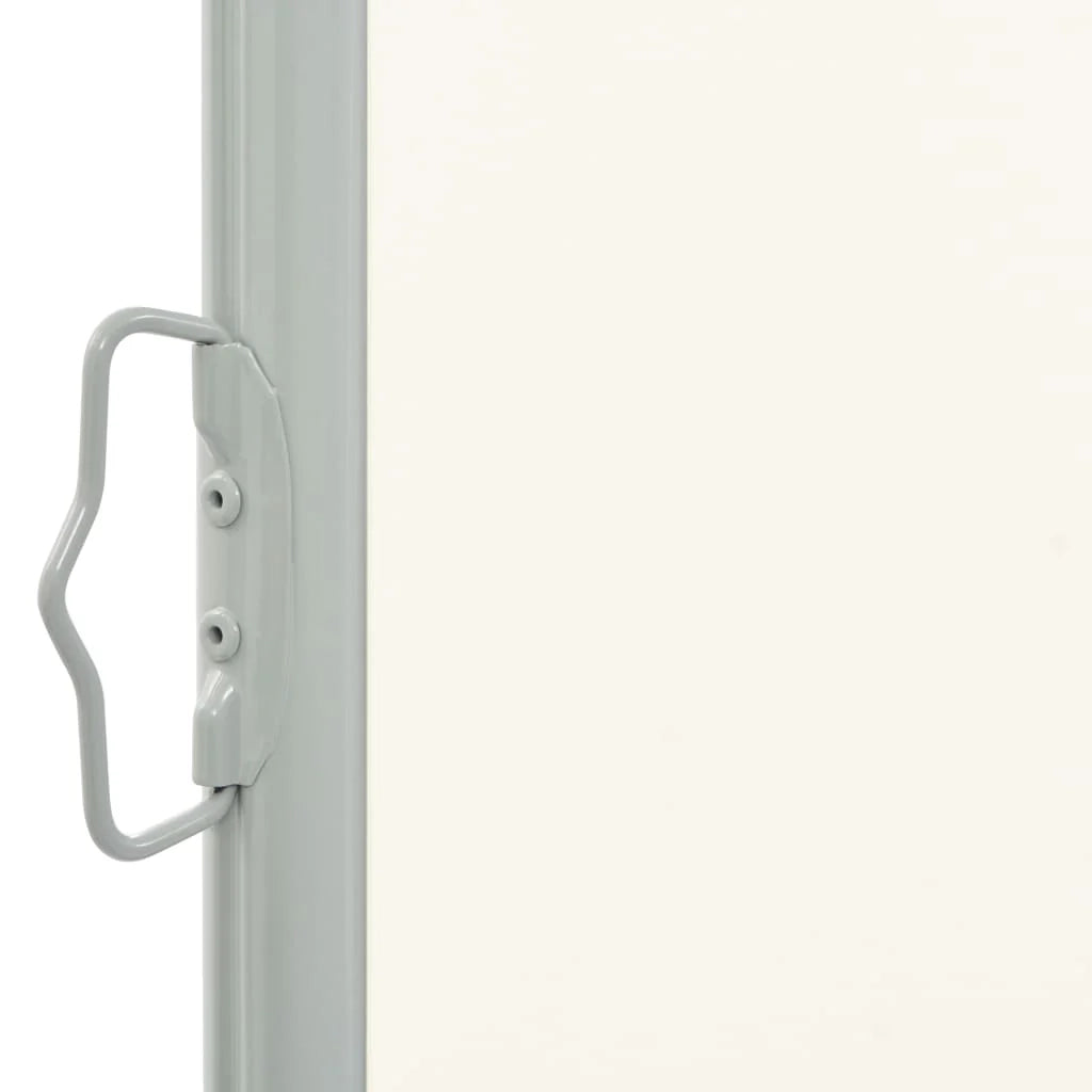 Tenda da sole laterale retrattile/schermo privacy per patio giardino terrazza balcone 160 x 300 cm bianco sporco 02_0007272